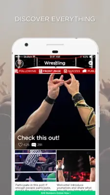 Wrestling App android App screenshot 4